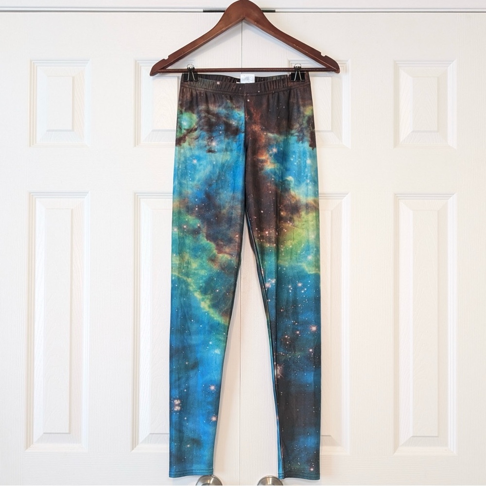 Size Medium Galaxy Print Leggings Online Legging Store Brand